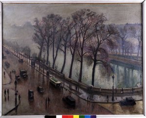 Der Quai Conti im Herbst von Albert Marquet