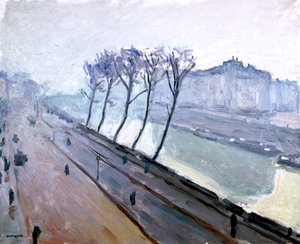 Die Seine in Paris von Albert Marquet