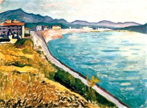 Ansicht von Saint-Jean-de-Luz, 1907