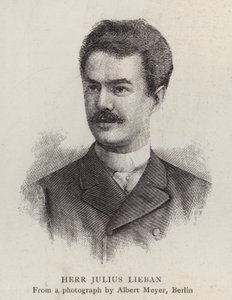 Julius Lieban, deutscher Opernsänger von Albert Meyer