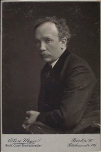 Richard Strauss, deutscher Komponist, späte 19. oder frühe 20. Jahrhundert von Albert Meyer