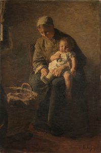 Eine Mutter mit ihrem Kind
