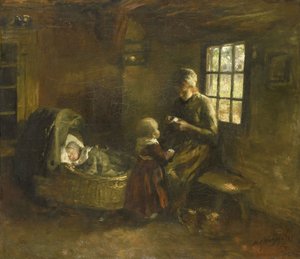 Am Kinderbett