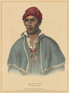 Qua-Ta-Wa-Pea, ein Shawnee-Häuptling