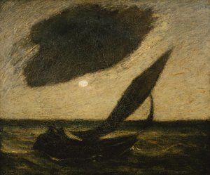 Unter einer Wolke von Albert Pinkham Ryder