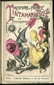 Illustration von Albert Robida in Histoire de France tintamarresque, ca. 1880 - Geschichte, Tanz von Albert Robida
