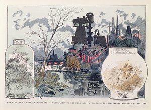 Industrieverschmutzung, Illustration aus 