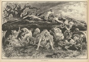Korrigans, Geister der bretonischen Legende von Albert Robida