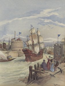 Die Flotte des Königs in Le Havre, Die schöne Françoise