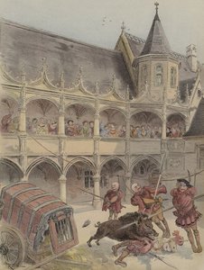 Das Wildschwein von Amboise von Albert Robida