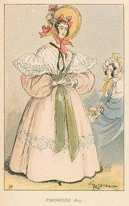 Pariserin, 1835 von Albert Robida