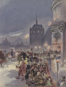 Empfang von Karl V. in Amboise