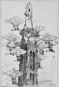 Die Aerocab-Station des St. James Tower
