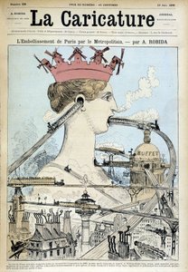 Die Verschönerung von Paris durch die Metro von Albert Robida