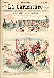 Zum Meer! 1880 von Albert Robida