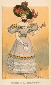 Toilette de Bal, Restauration von Albert Robida