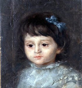 Kopfstudie von Erna Siegel von Albert Roelofs