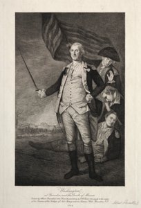George Washington in Princeton, 1898 von Albert Rosenthal
