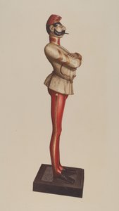 Zigarrenladen-Figur von Albert Ryder