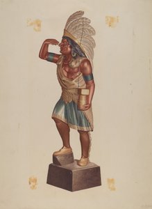 Zigarrenladen-Indianer