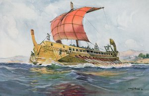 Leuchtschiff der klassischen griechischen Periode