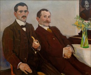 Albert Weisgerbers Brüder Peter und Fritz