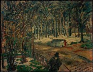 Im Englischen Garten von Albert Weisgerber
