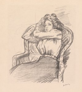 Unbetitelt ("Babette") von Albert de Belleroche