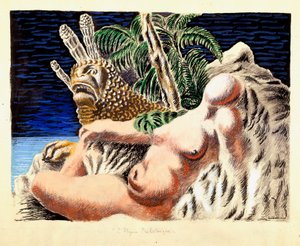 Prähistorische Algerien Allegorie von Alberto (1891 1952) Savinio