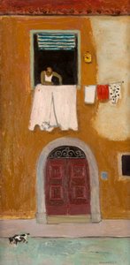 Fenster in Orbetello, ca. 1980