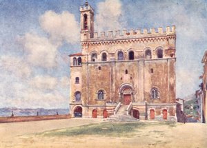 Palazzo Pubblico, Gubbio von Alberto Pisa