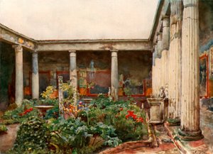 Peristyl des Hauses der Vettii von Alberto Pisa