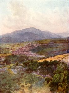 Subiaco vom Kloster St. Benedikt von Alberto Pisa