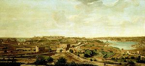Blick auf Valetta, Malta von Alberto Pullicino
