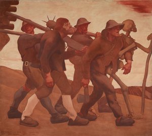 Der Totentanz von Anno Neun von Albin Egger Lienz