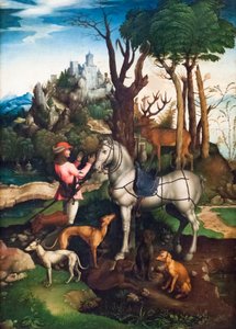 Vision des Heiligen Eustachius
