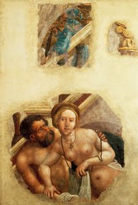 Badendes Paar von Albrecht Altdorfer
