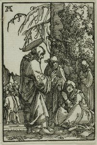 Christus verabschiedet sich von seiner Mutter, aus Der Fall und die Erlösung des Menschen