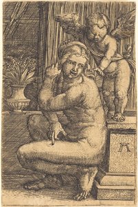 Kauernde Venus