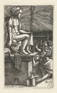 Die Rache des Zauberers Virgilius von Albrecht Altdorfer
