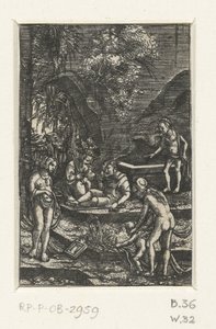 Traum von Paris von Albrecht Altdorfer