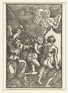 Vertreibung aus dem Paradies von Albrecht Altdorfer