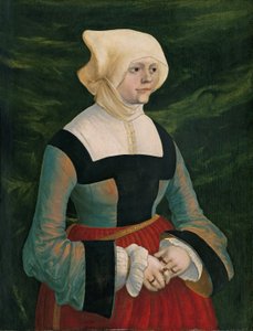 Bildnis einer jungen Frau von Albrecht Altdorfer
