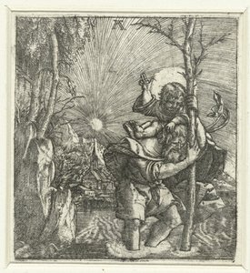 Heiliger Christophorus von Albrecht Altdorfer