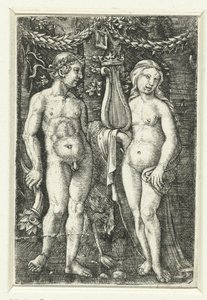 Herkules und eine Muse von Albrecht Altdorfer