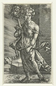 Judith mit dem Kopf von Holofernes von Albrecht Altdorfer