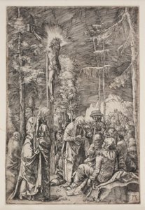 Christus am Kreuz von Albrecht Altdorfer