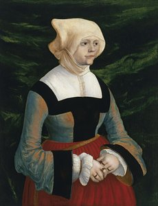 Porträt einer jungen Frau, ca. 1521-1525 von Albrecht Altdorfer