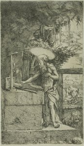 Der heilige Hieronymus beim Lesen von Albrecht Altdorfer
