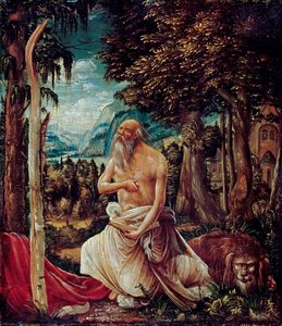 Der reuige Heilige Hieronymus von Albrecht Altdorfer